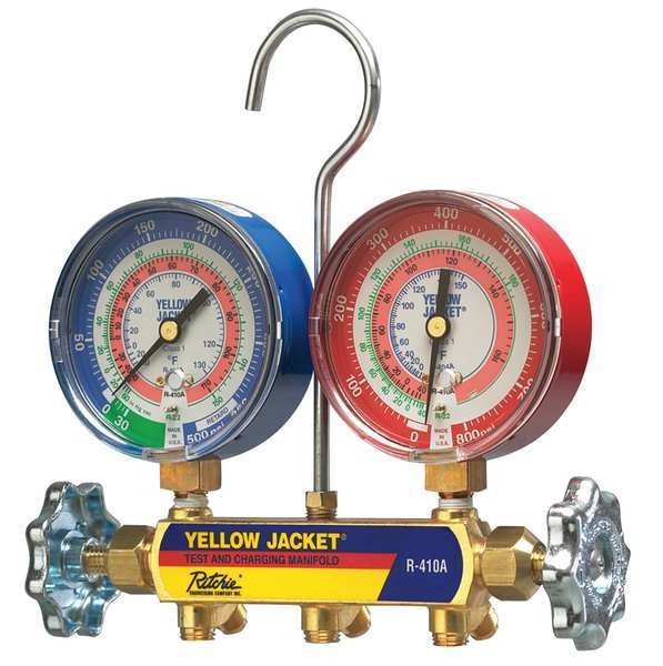 Mechanical Manifold Gauge Set, 2-Valve
