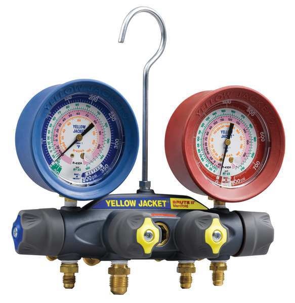 Mechanical Manifold Gauge Set, 4-Valve