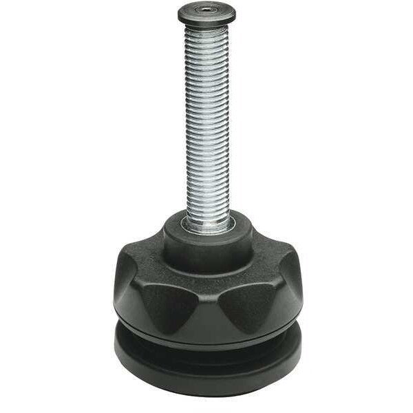 Level Foot, Swivel Stud, M16, 3-1/64in Base