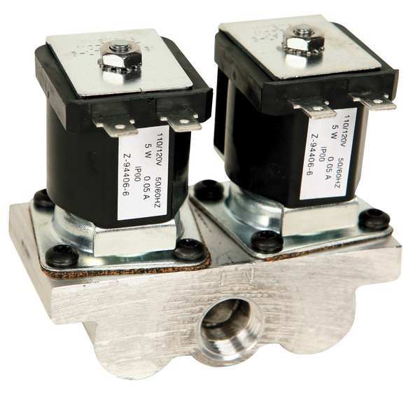 Dbl Solenoid Valve 120V