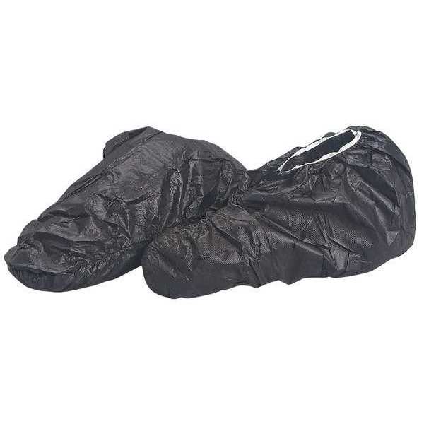 Critical CoverÂ® AquaTrakÂ® Boot Covers, Fluid Resistant, 2XL, Black, PK200