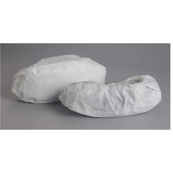 Critical CoverÂ® MaxGripÂ® Shoe Covers, Anti-Skid Sole, M, White, PK200