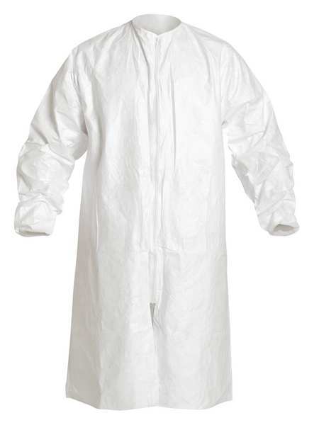 Disposable Frock, M, White, PK30