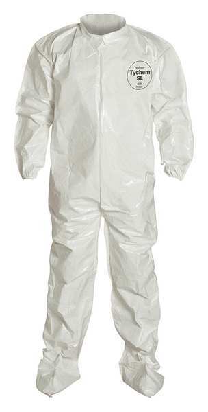 Collared CR Coveralls, L, PK12