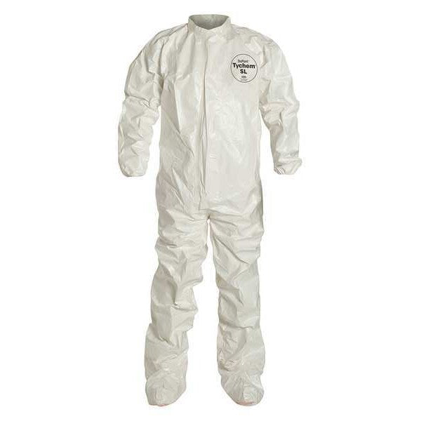 Collared CR Coveralls, 2XL, PK4
