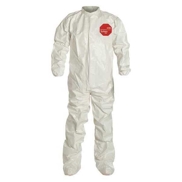Collared CR Coveralls, M, PK4