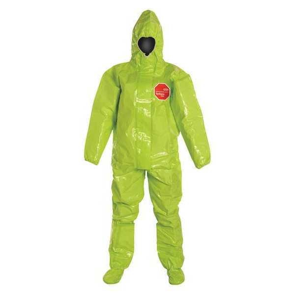 Hooded Tychem(R) TK, Yellow, Boots, M, PK2