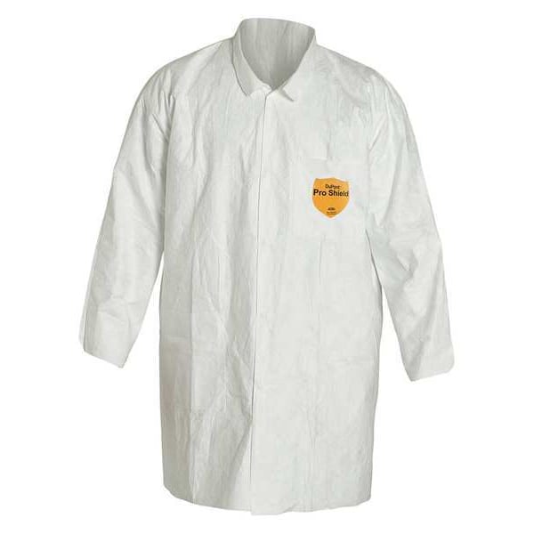Tyvek 400 Disposable Lab Coat, 6XL, White, PK30