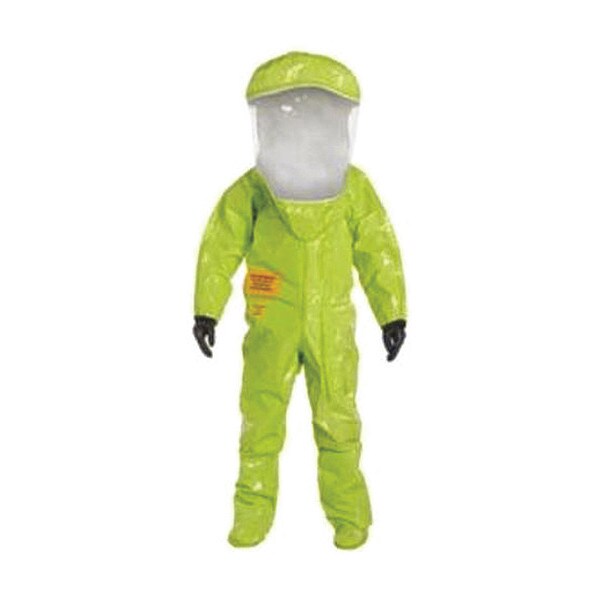 Encapsulated Training Suit, Yellow, Tychem(R) 10000, Zipper