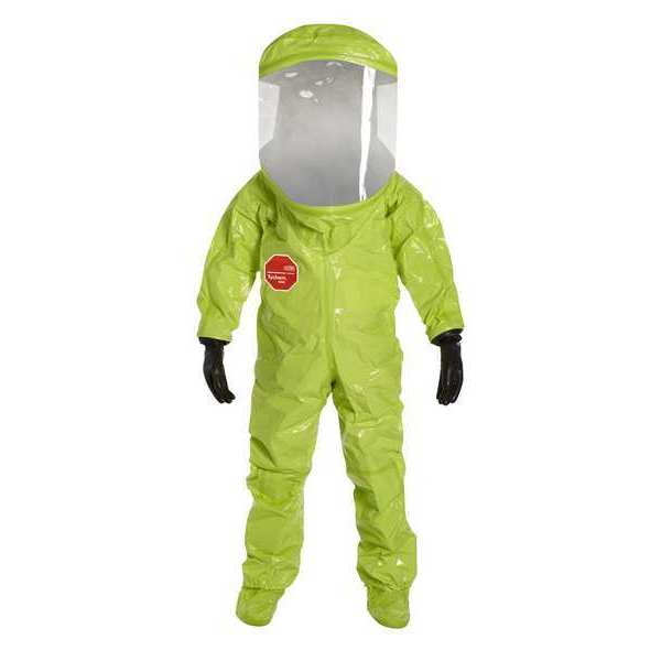 Encapsulated Suit, Yellow, Tychem(R) 10000, Zipper