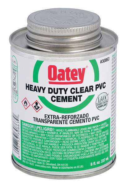 Cement, Low VOC, 8 oz., Clear
