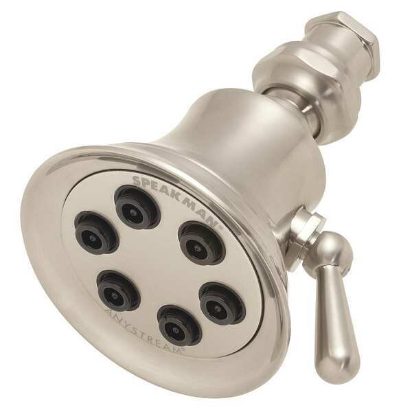 wall, Shower Head, Brushed Nickel, Wall