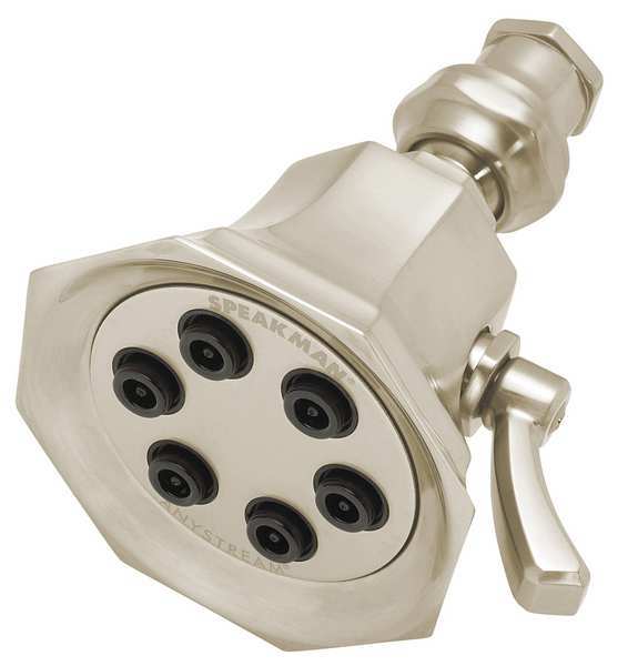 wall, Shower Head, Brushed Nickel, Wall