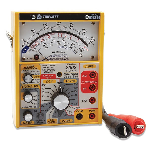 Analog Railroad Tester, 600V, 30A, Scale