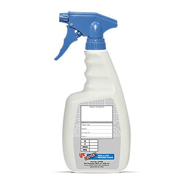 28 oz. White, Metal Detectable Plastic Empty Trigger Bottle