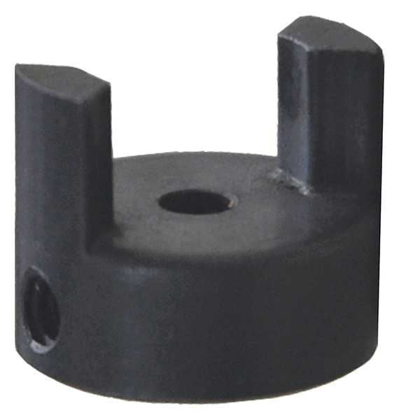 Jaw Coupling Hub, L050, Sintered Iron, 3/8