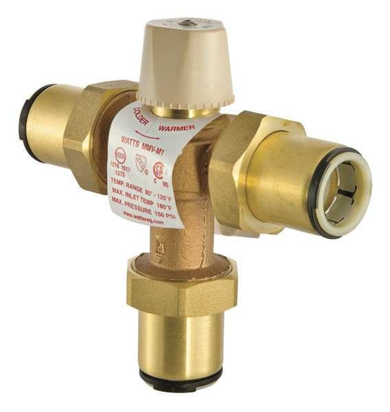 Thermostatic Mixing Valve, 1/2 in.