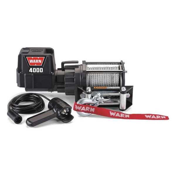 Electric Winch, 1-9/10HP, 12VDC