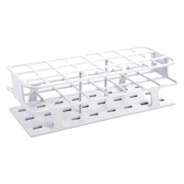 ONERACK Test Tube Rack, Slots 24x30mm, White