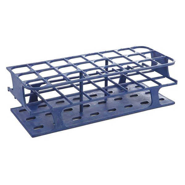 ONERACK Test Tube Rack, Slots 24x30mm, Blue