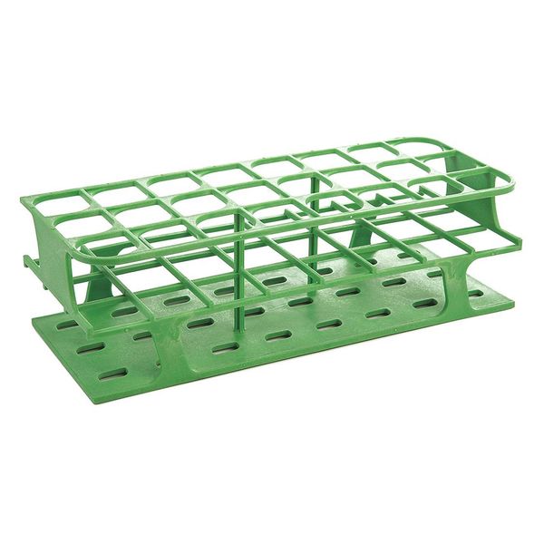 ONERACK Test Tube Rack, Slots 24x30mm, Green