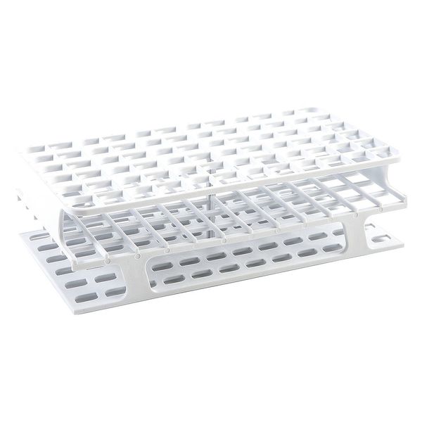 ONERACK Test Tube Rack, Slots 72x13mm, White