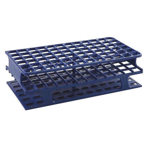 ONERACK Test Tube Rack, Slots 72x13mm, Blue