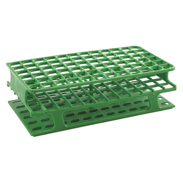ONERACK Test Tube Rack, Slots 72x13mm, Green