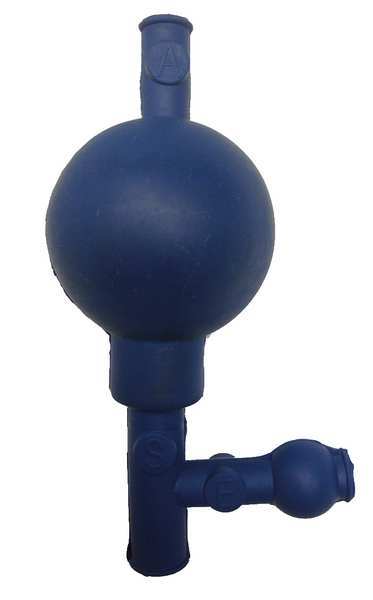 Pipette, Rubber, Blue