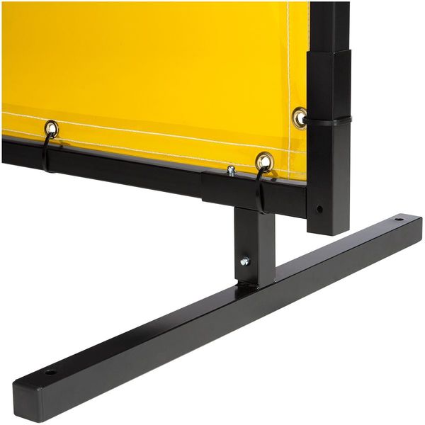 Welding Screen, 6 ft. W, 4 ft., Yellow
