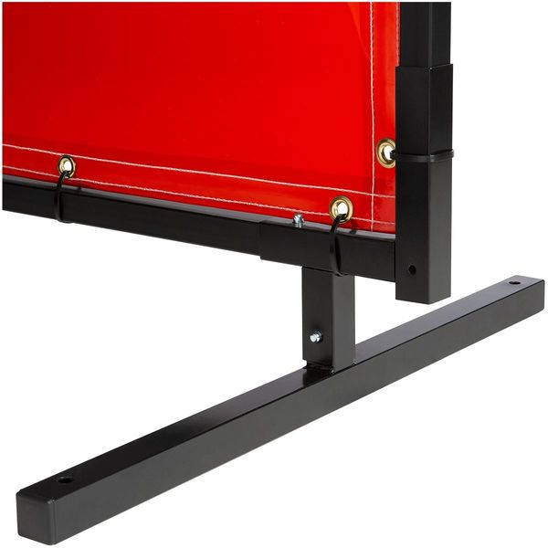 Welding Screen, 8 ft. W, 6 ft., Orange