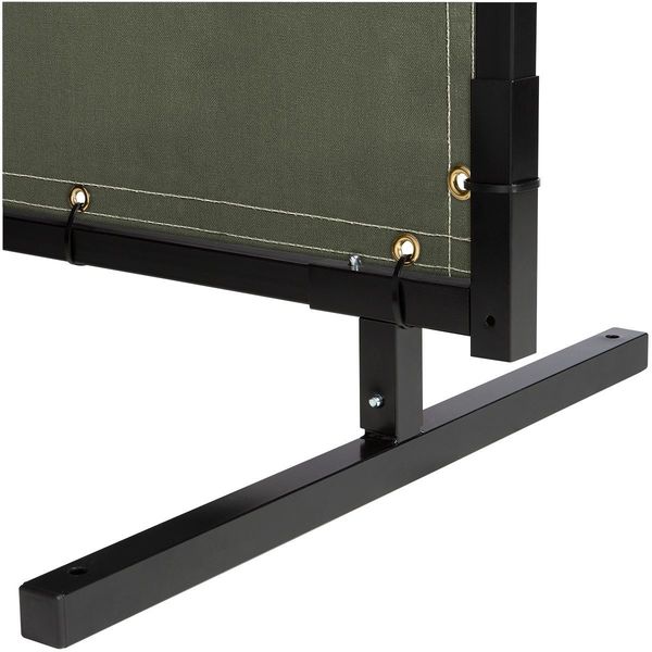 Welding Screen, 8 ft. W, 6 ft., Olive