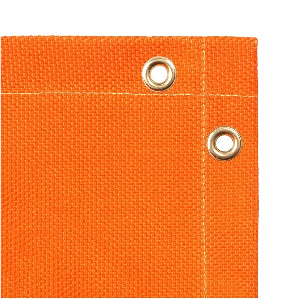 Welding Blanket, 8 ft. W, 6 ft., Orange