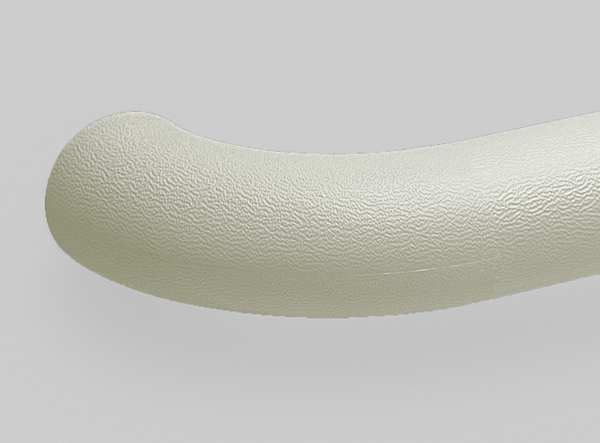 Left Handrail Return, Champagne, 3In.