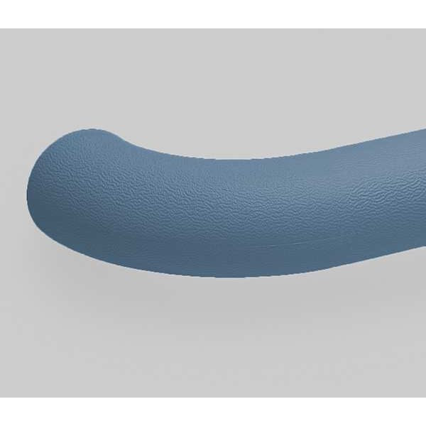 Left Handrail Return, Windsor Blue, 3In.
