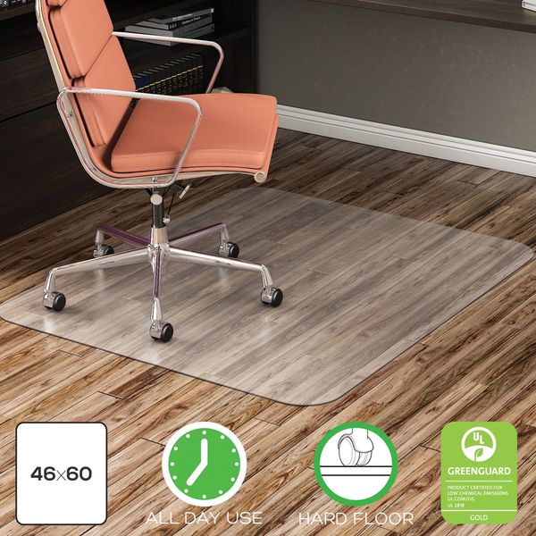 Chair Mat, Rectangular, 46 x 60 In.