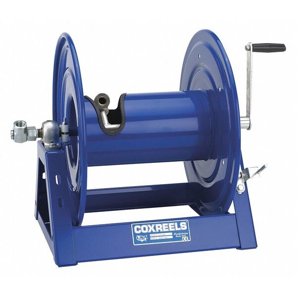 Hose Reel, Hand Crank, 1/2 in (F)NPT, 100ft