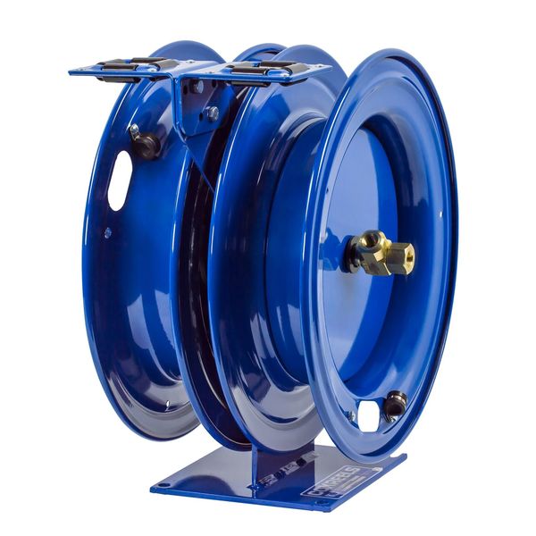 Combination Air/Water Reel, 3/8 in Hose Dia., 50 ft. Length, 300 psi