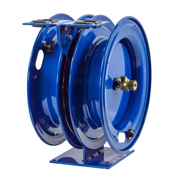 Combination Air/Water Reel, 1/2 in Hose Dia., 25 ft. Length, 300 psi