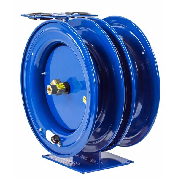 Combination Air/Water Reel, 3/8 in Hose Dia., 50 ft. Length, 300 psi