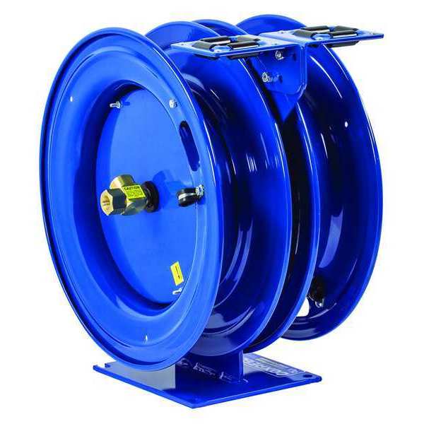 Combination Air/Water Reel, 3/8 in Hose Dia., 50 ft. Length, 300 psi