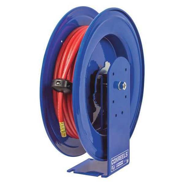Spring Return Hose Reel, 3/8 in Hose Dia., 50 ft Length, 300 psi