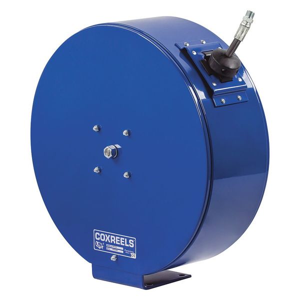 Spring Return Hose Reel, 1/2 in Hose Dia., 50 ft Length, 2,500 psi