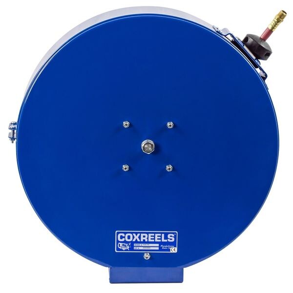 Spring Return Hose Reel, 1/4 in Hose Dia., 50 ft Length, 300 psi