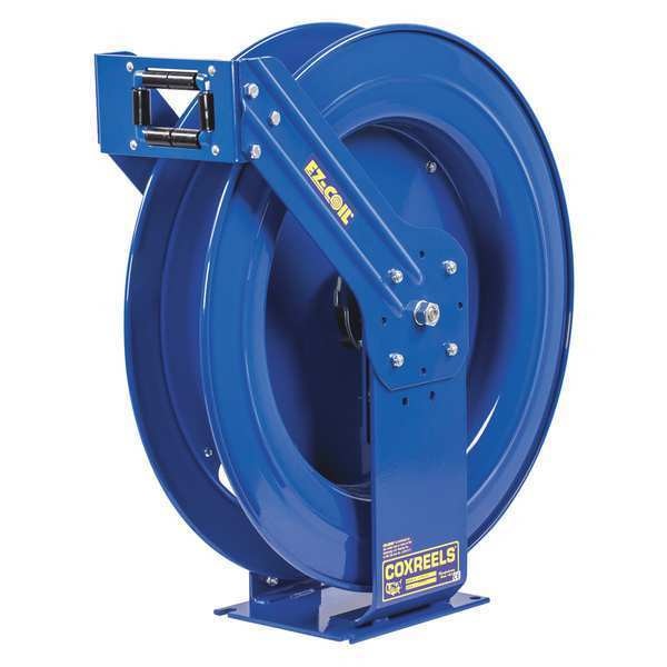 Spring Return Hose Reel, 3/8 in Hose Dia., 100 ft Length, 6,000 psi