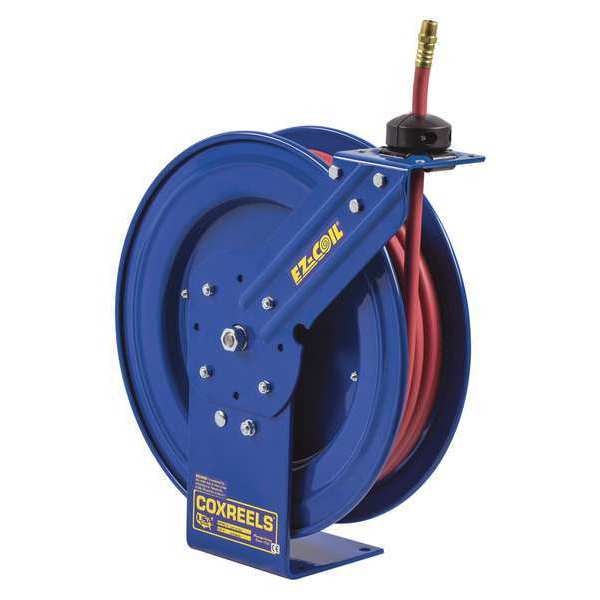 Spring Return Hose Reel, 3/8 in Hose Dia., 30 ft Length, 300 psi