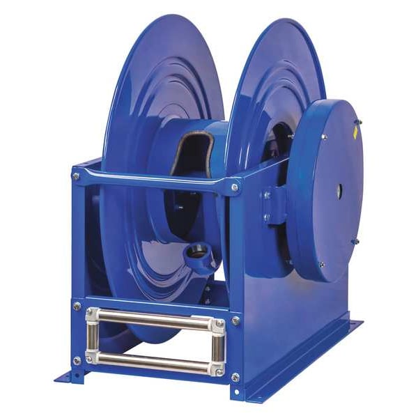 Spring Return Hose Reel, 1 1/2 in Hose Dia., 25 ft Length, 250 psi