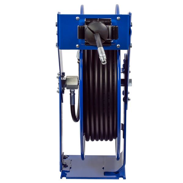 Spring Return Hose Reel, 3/8 in Hose Dia., 75 ft Length, 4,000 psi