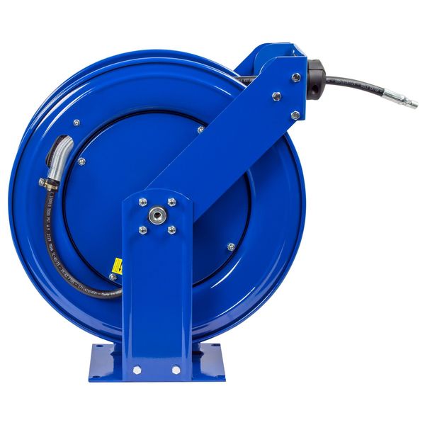 Spring Return Hose Reel, 3/8 in Hose Dia., 75 ft Length, 4,000 psi