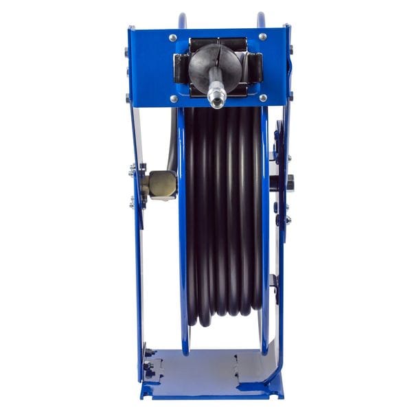 Spring Return Hose Reel, 3/4 in Hose Dia., 75 ft Length, 1,500 psi